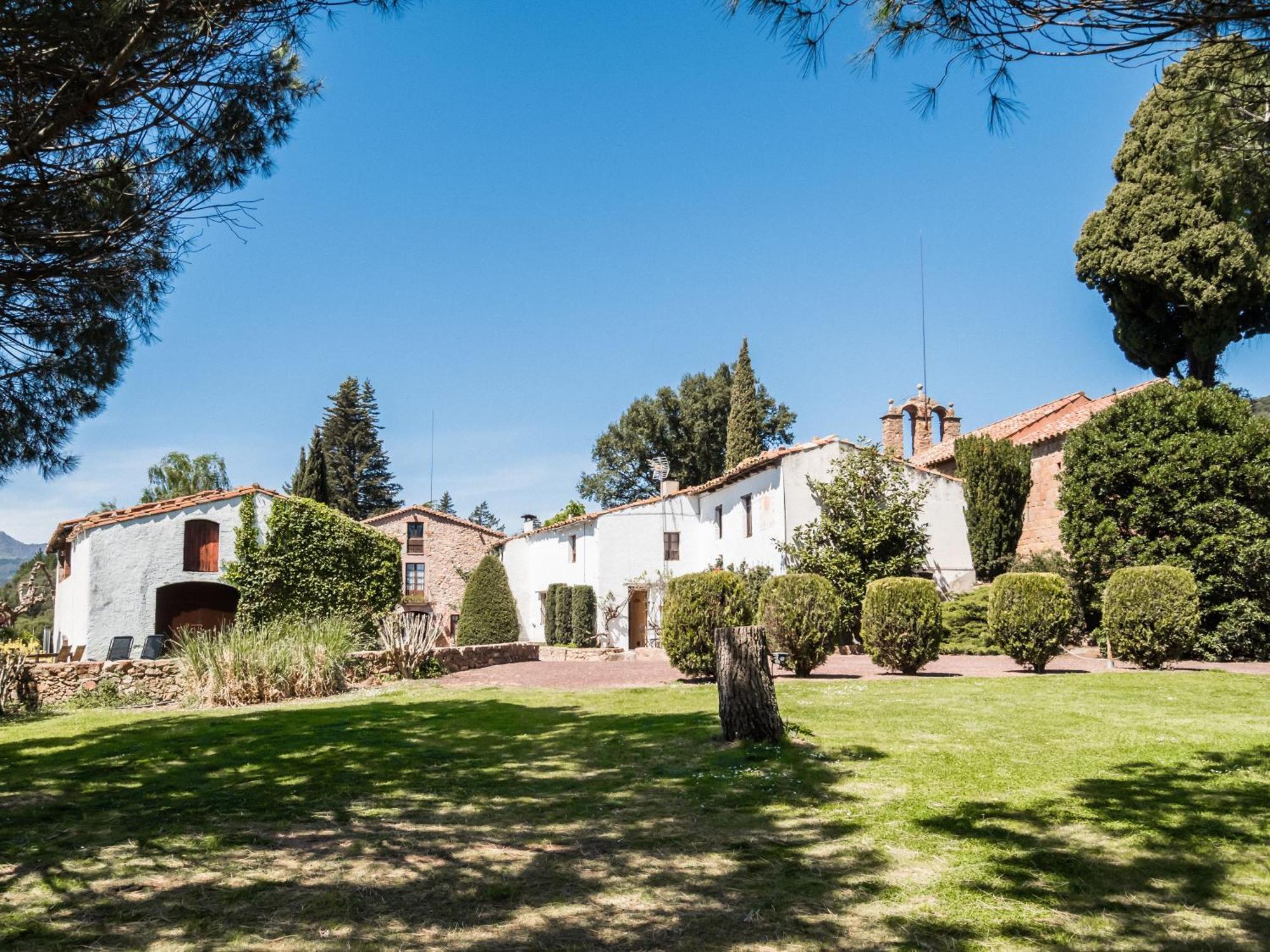 Masia De Can Ferrer Hostal Arbúcies Exterior foto